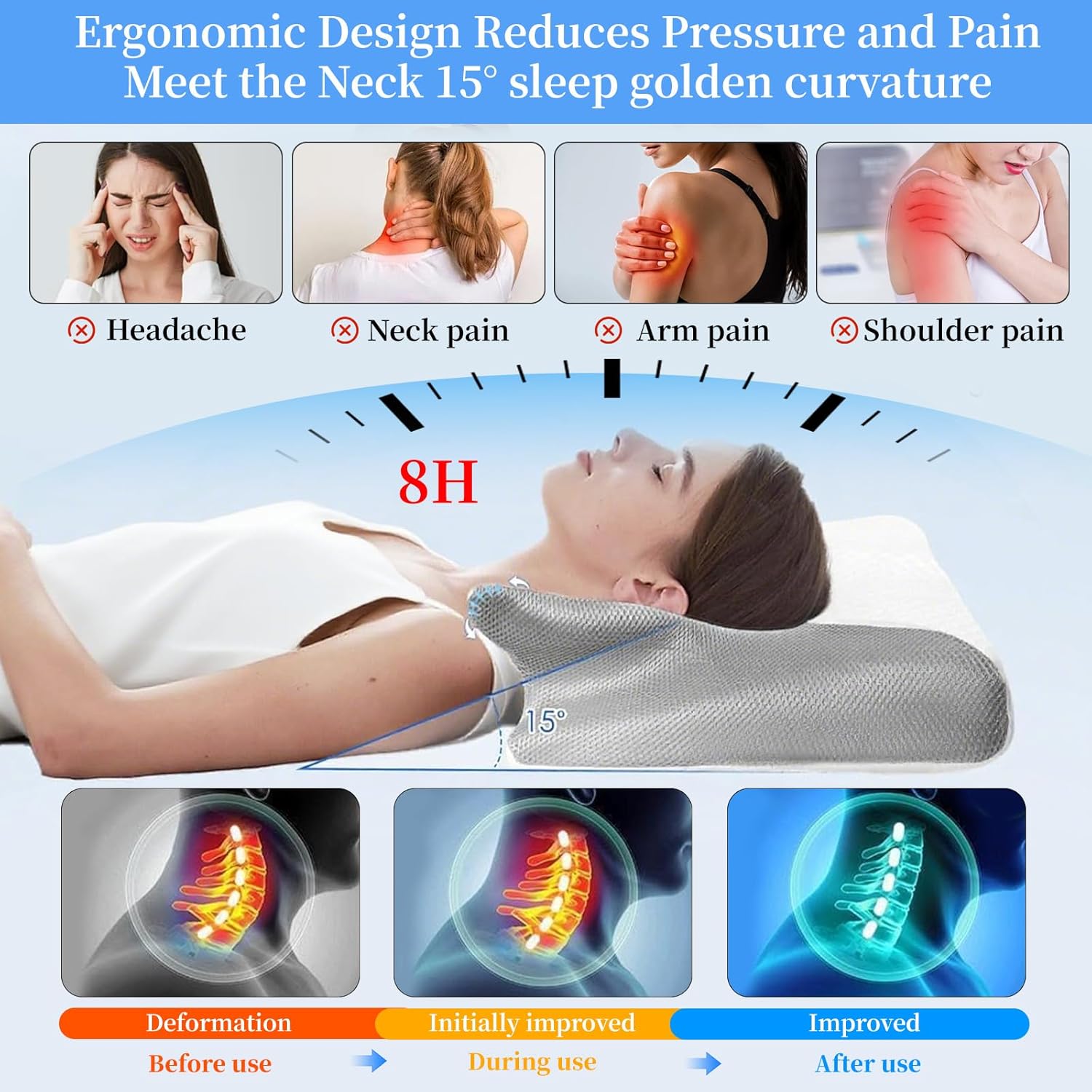 Cozy Neck Support Pillow